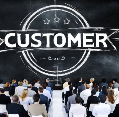 people at seminar about Customer