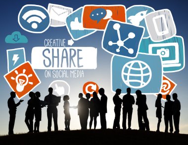 profesyonel çalışanları Silhouettes