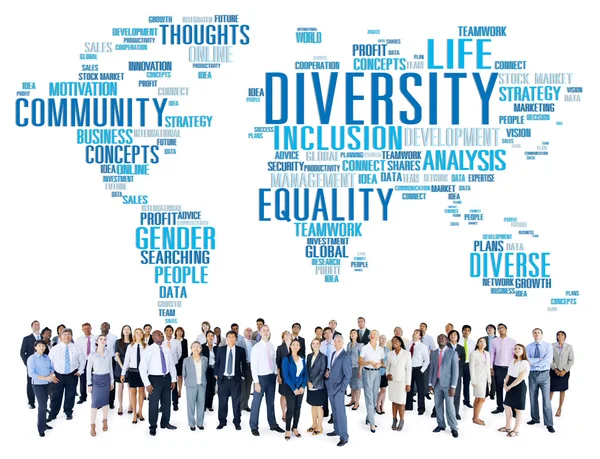 Persone diverse e diversità Etnia — Foto Stock