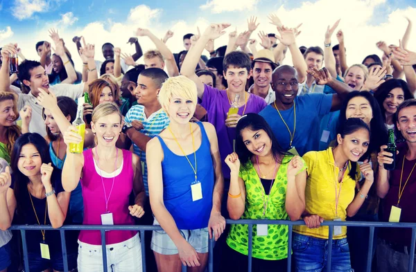 Diversity friends together — Stock Photo, Image