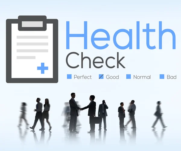 Egészségügyi ellenőrzés diagnózis fogalma — Stock Fotó