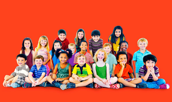 adorable smiling children