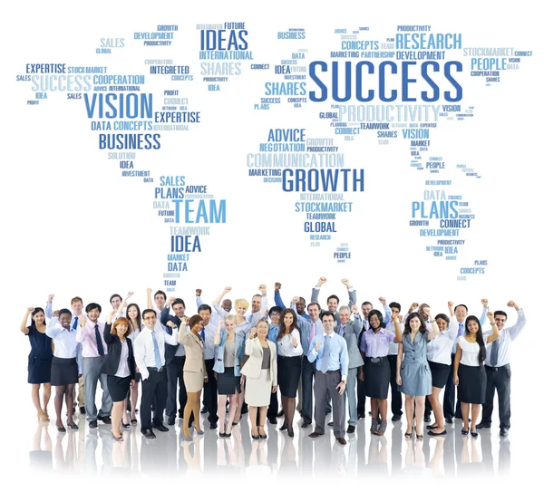 Business People Celebration Success Concept — Stock Photo, Image