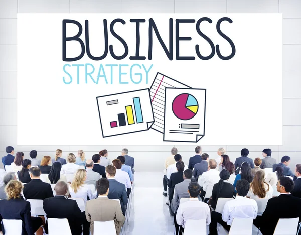 People at seminar about Business Strategy — Stock Photo, Image