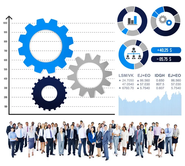 Persone al seminario sul lavoro di squadra — Foto Stock