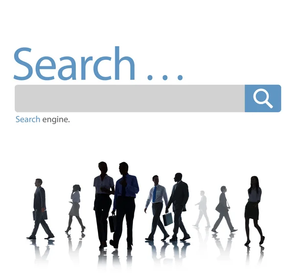 Concepto de motor de búsqueda en Internet —  Fotos de Stock