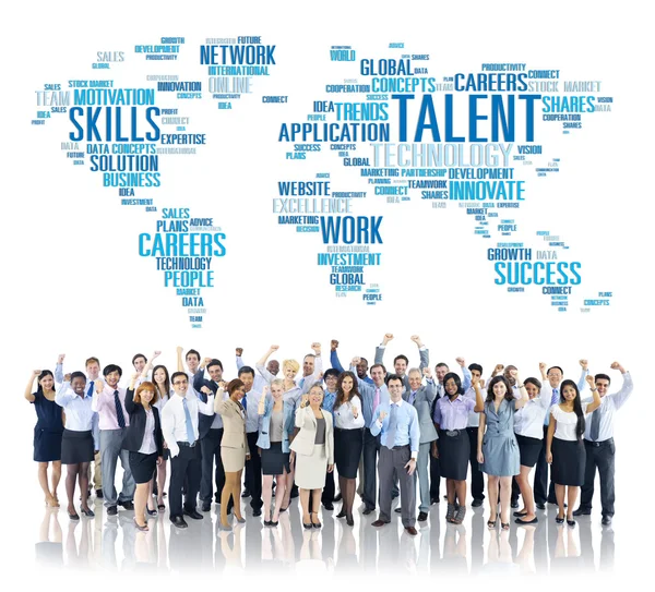 Business People and Skills Professional Concept — Stock Photo, Image