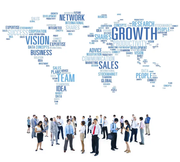 Business People Concetto di successo comunitario — Foto Stock