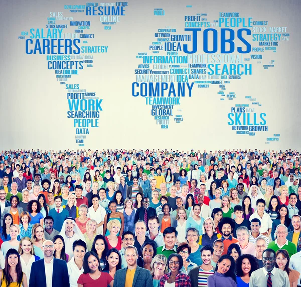 Diverse people and Jobs Concept — Stock Photo, Image