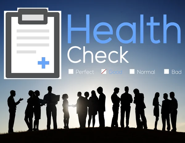 Health Check diagnos koncept — Stockfoto