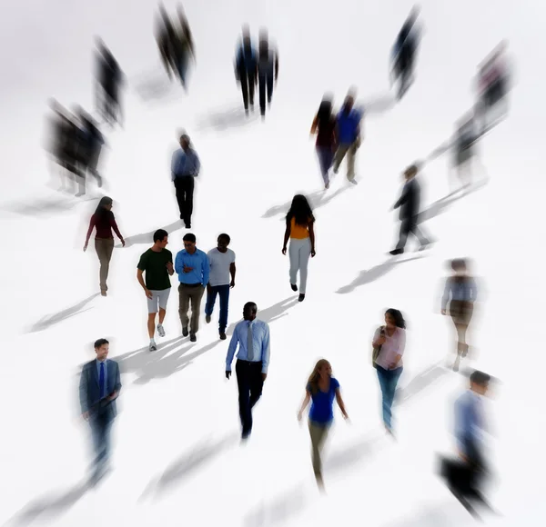 Lavoratori in piedi insieme — Foto Stock