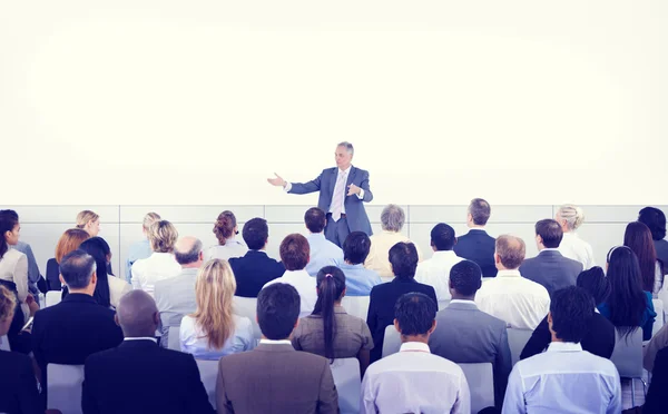 Presentazione seminario uomini d'affari — Foto Stock