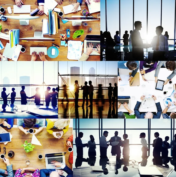 Group of business colleagues — Stock Photo, Image