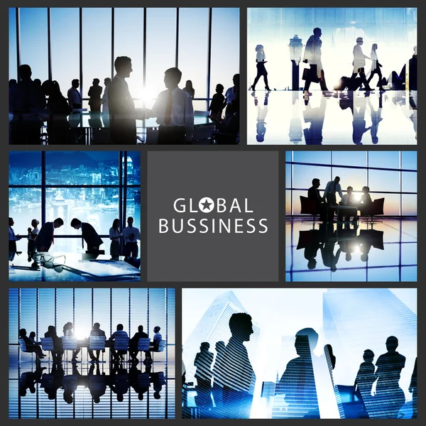 Business företagets arbetstagare — Stockfoto