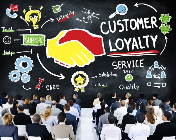 Diverse people and Customer Loyalty — Stock Photo, Image