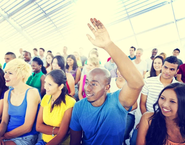 Diversiteit mensen samen — Stockfoto