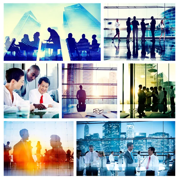 Group of business colleagues — Stock Photo, Image