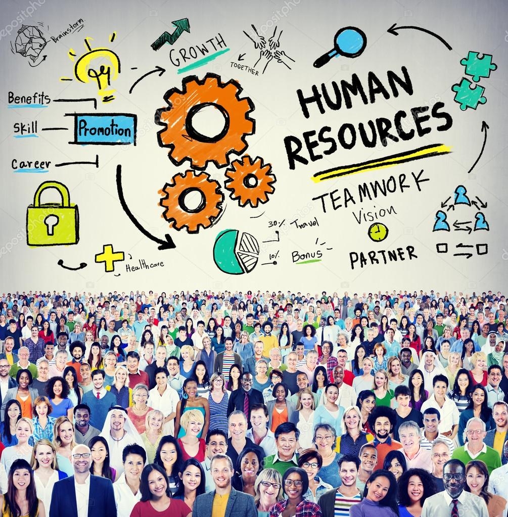 Diverse people and Human Resources