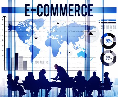 E-ticaret çevrimiçi ağ kavramı