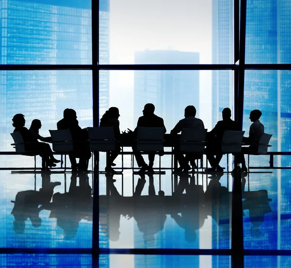 Concetto di business persone incontro — Foto Stock