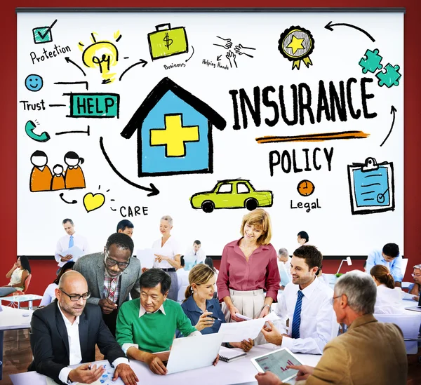 Insurance Policy Trust Protection Concept — Stock Photo, Image