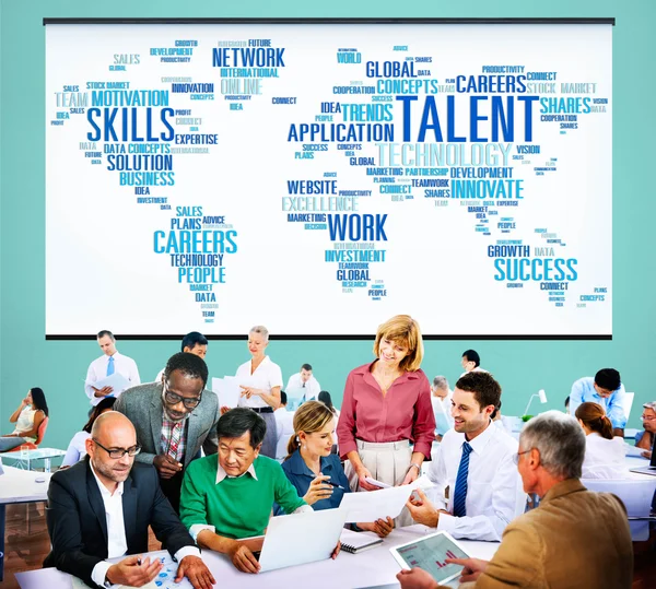 Talent Expertise Genius Concept de compétences — Photo