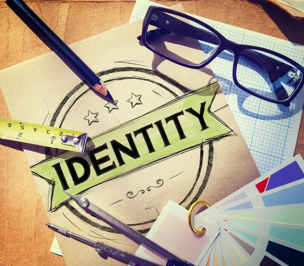 Identity Branding Marketing Copyright Brand — Stock Photo, Image