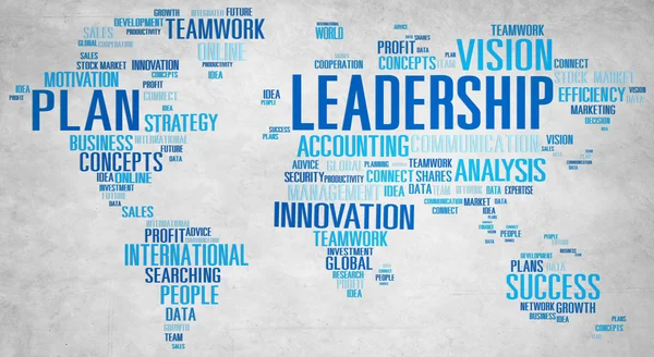 Leadership Management koncept — Stockfoto