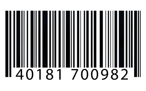 Προβολή bar code έννοια — Φωτογραφία Αρχείου