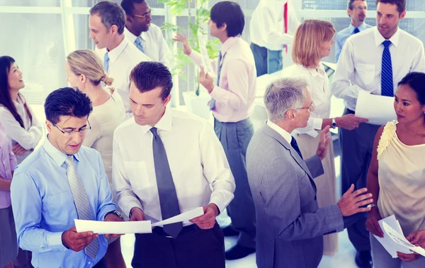 Business mensen gesprek — Stockfoto