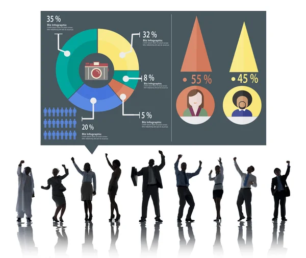 Corporate en zakelijke personen — Stockfoto