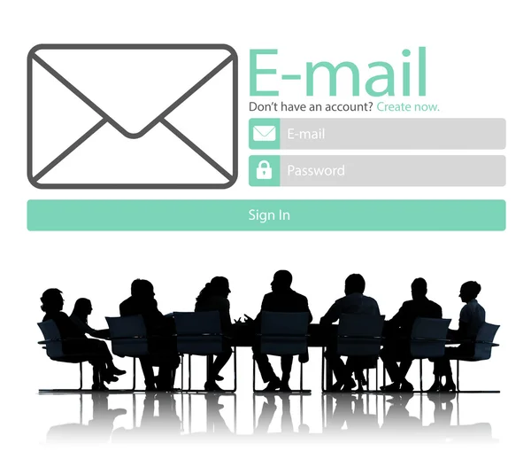 Email Online Messaging Concept — Stock Photo, Image