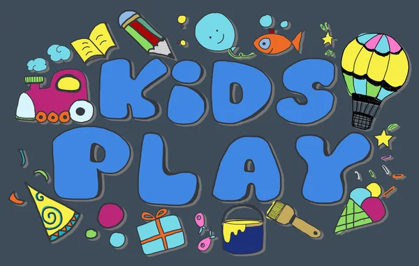 Kids Imagination or Hobbies Concept — Stock Photo, Image