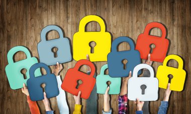 İnsanlar elleriyle arka plan 