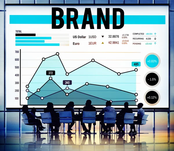 Brand Marketing Concetto di strategia — Foto Stock