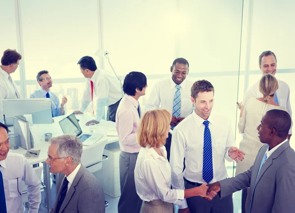 Business mensen gesprek — Stockfoto