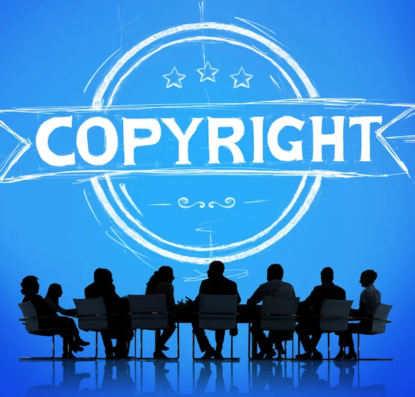 Copyright Trademark Brand Concept — Stock Photo, Image