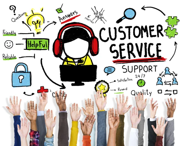 Customer Service Support Service — Stock Photo, Image