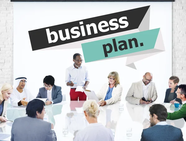 Team discussion Business Planning Strategy — Stock Photo, Image