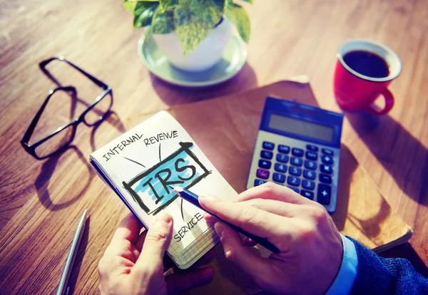 Internatl Revenue Service IRS Finanzas Fiscalidad Gobierno — Foto de Stock