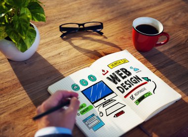 Web tasarım geliştirme stil fikirler arayüzü konsepti
