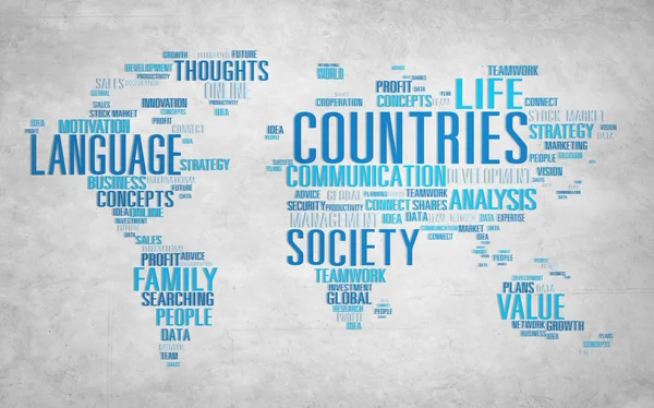 Nation Société Territoire Concept — Photo