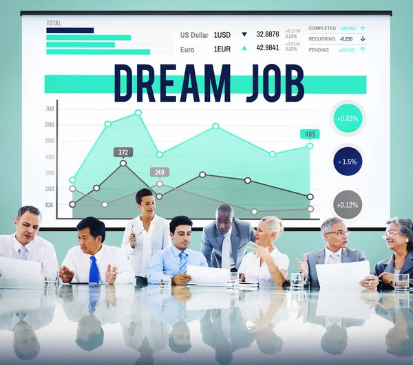 Droom baan Plan carrière Concept — Stockfoto