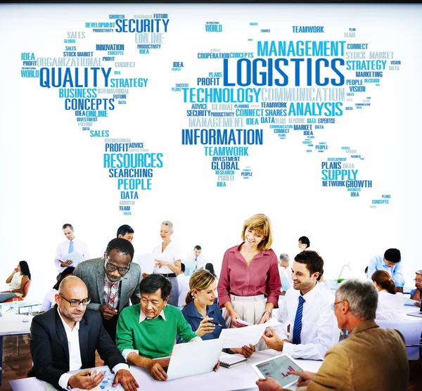 Logistics Management frakt servicekoncept — Stockfoto