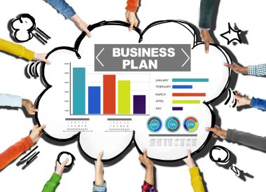 İş planı grafik beyin fırtınası stratejisi