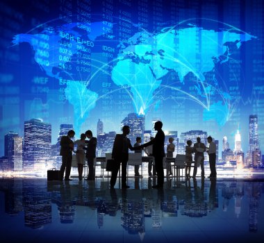 Toplantıdaki iş adamları