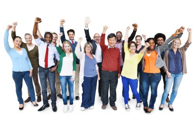 Diverse Ethnic people and Success Community Concept