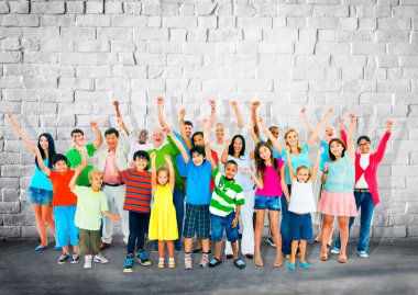 çeşitlilik insanlar birlikte ayakta