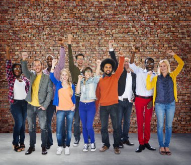 Diverse Ethnic people and Unity Variation Concept
