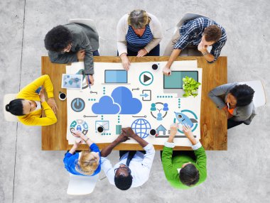 Big Data Sharing Online Global Communication Cloud